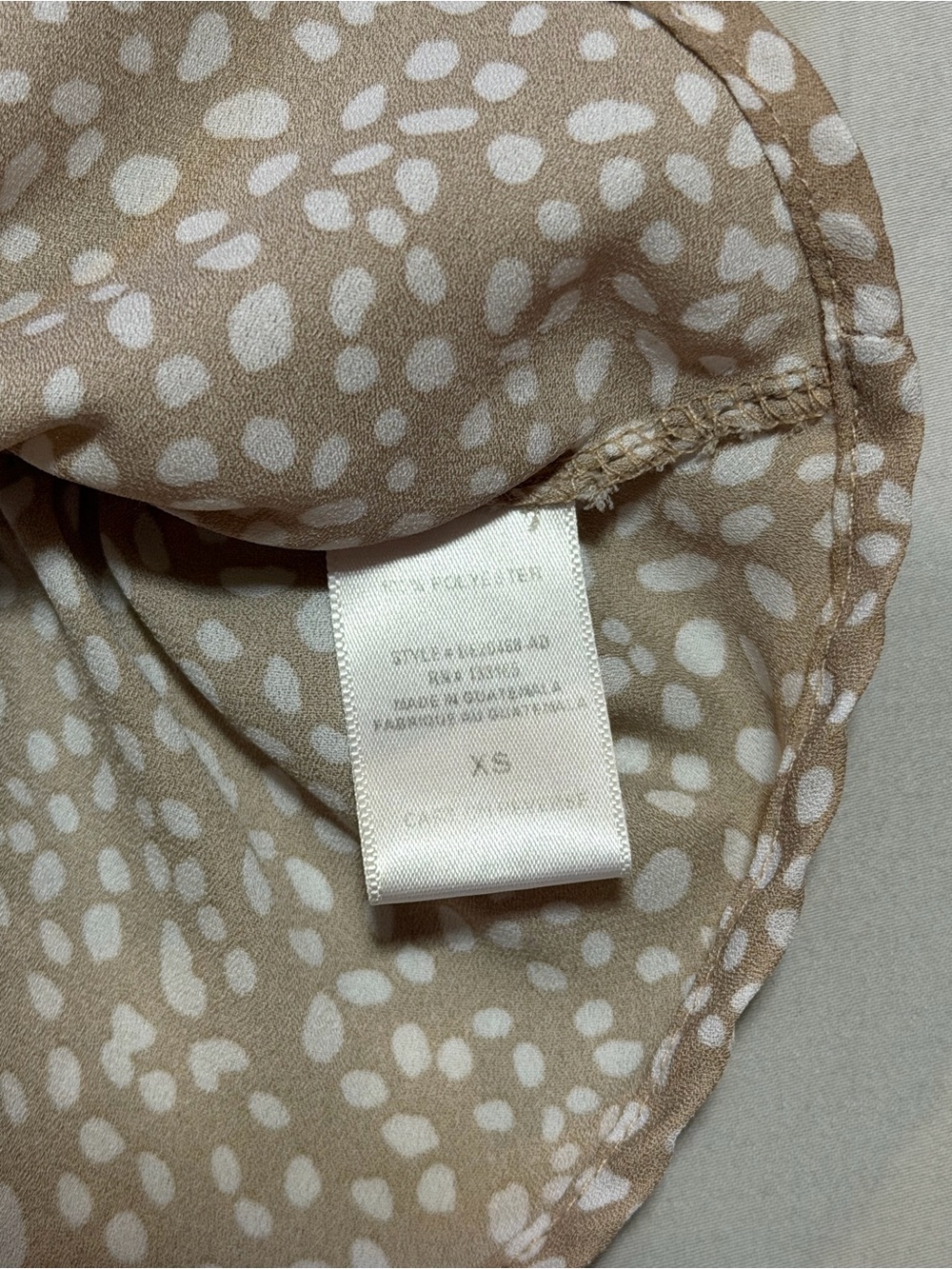 Altar'd State Polka Dot Peplum Top Extra Small XS - Picture 3 of 7